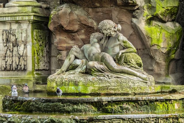 The gardens of Eden in Paris 