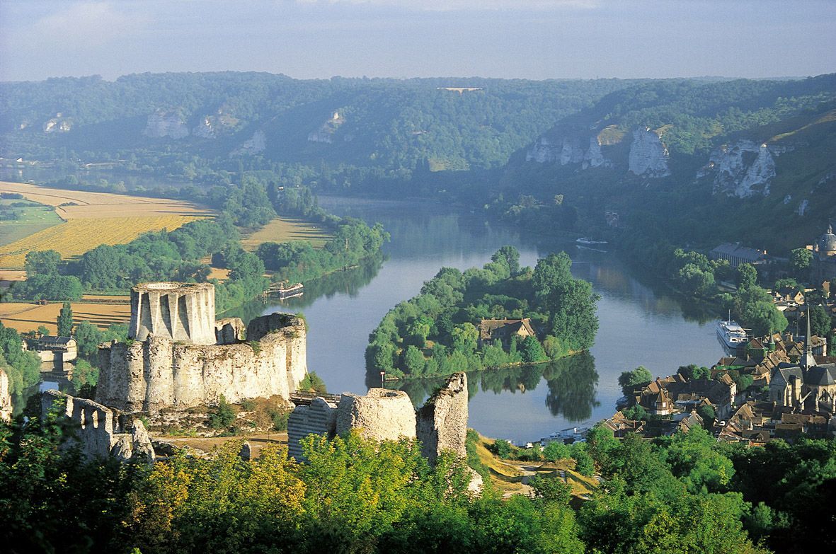 The best of one day trip from Paris; Château Gaillard